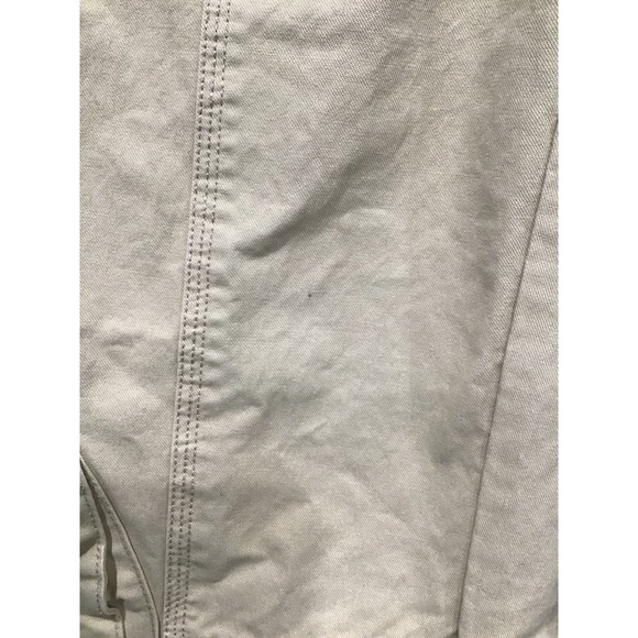 Brandy Melville Kim Cargo Pants OS Beige Utility Y2K Streetwear Low Rise Indie - Picture 3 of 8